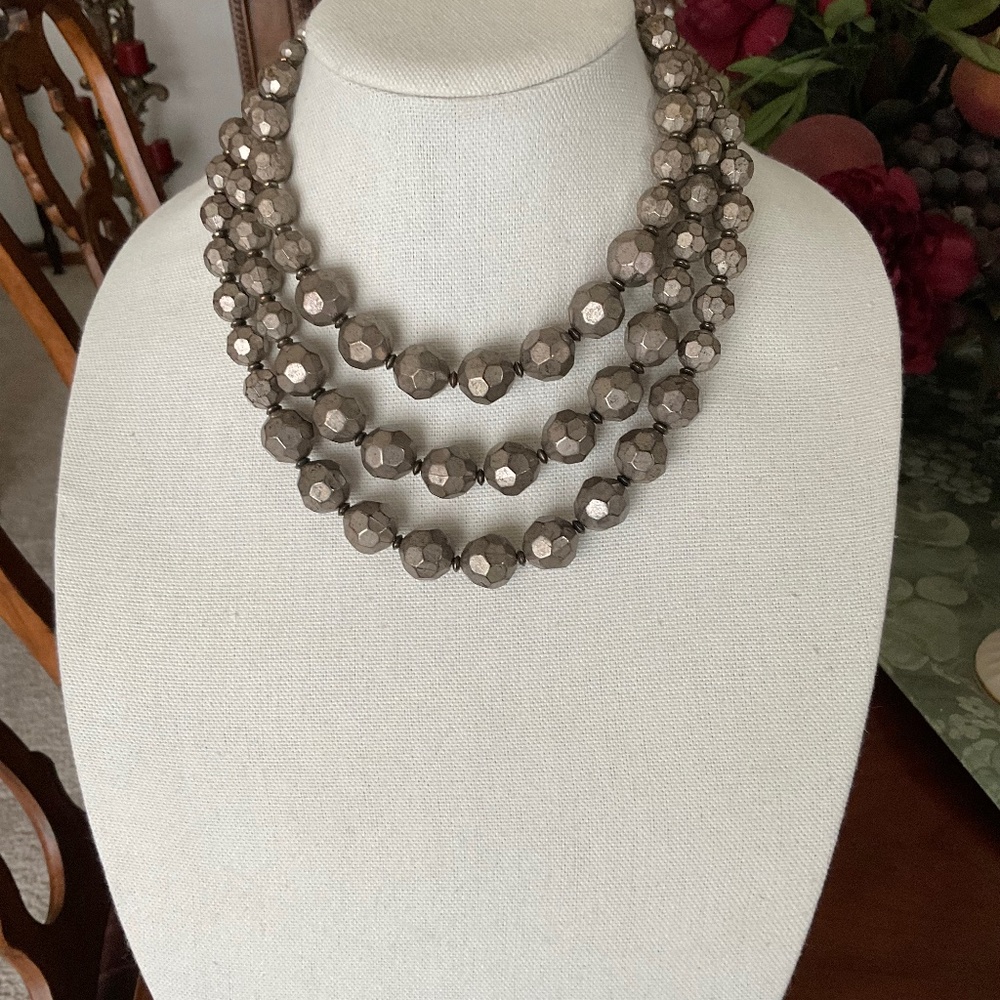 Pewter necklace